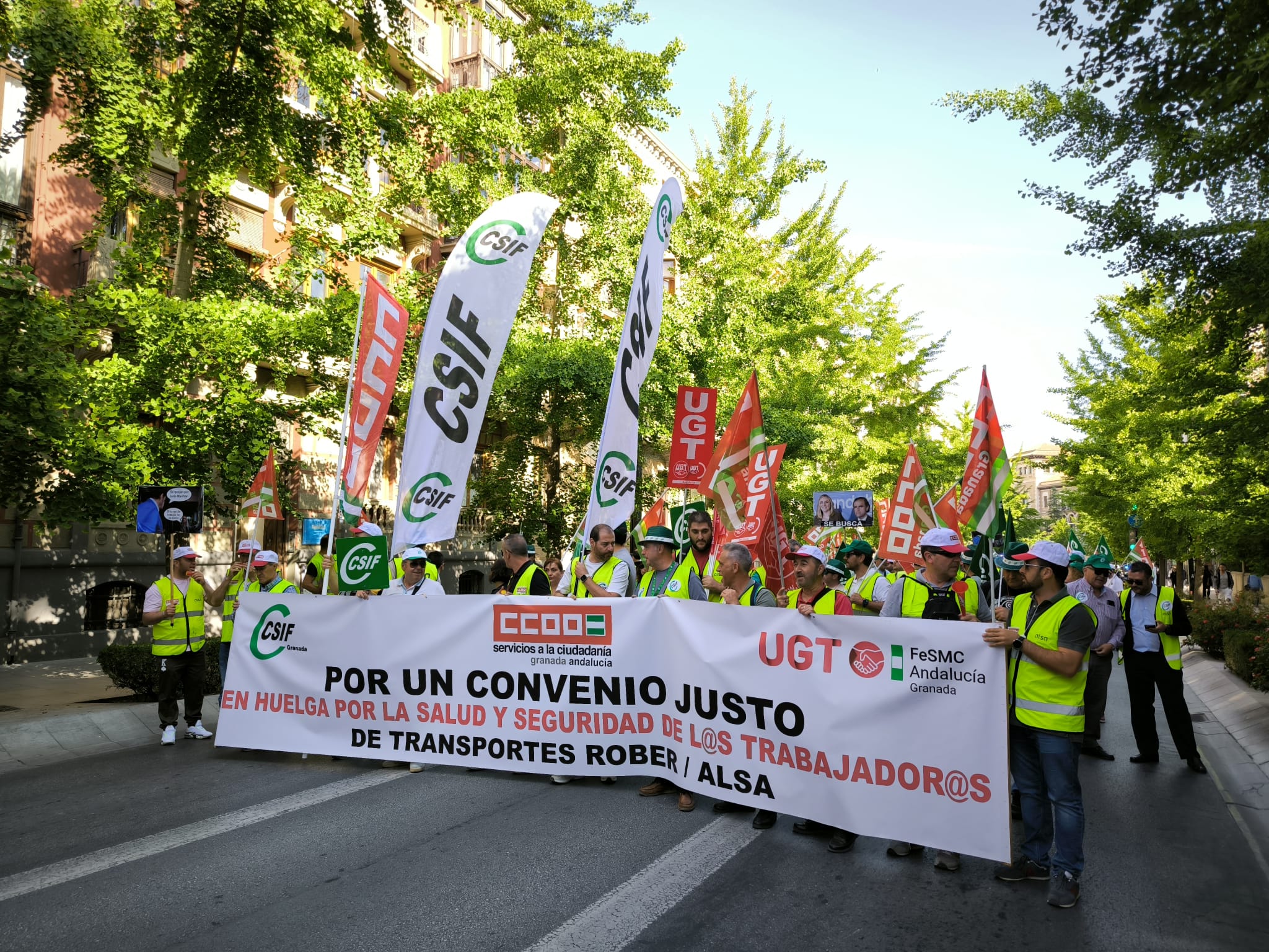 Manifestación y jornada huelga 24 horas